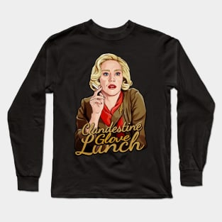 Kate Mckinnon Illustrasi Long Sleeve T-Shirt